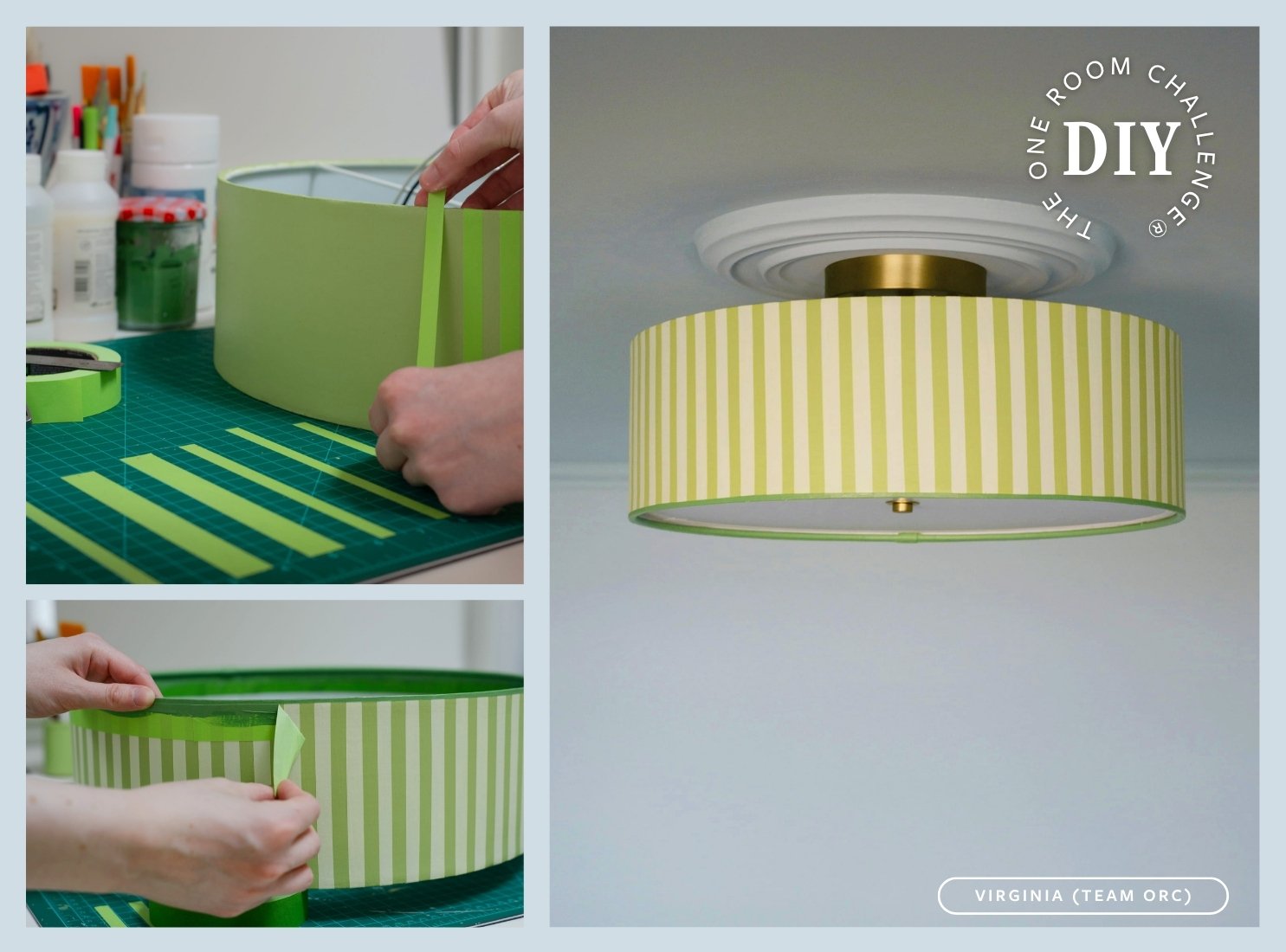 How to Custom Paint a Drum Shade (With a Little Help from FrogTape®)