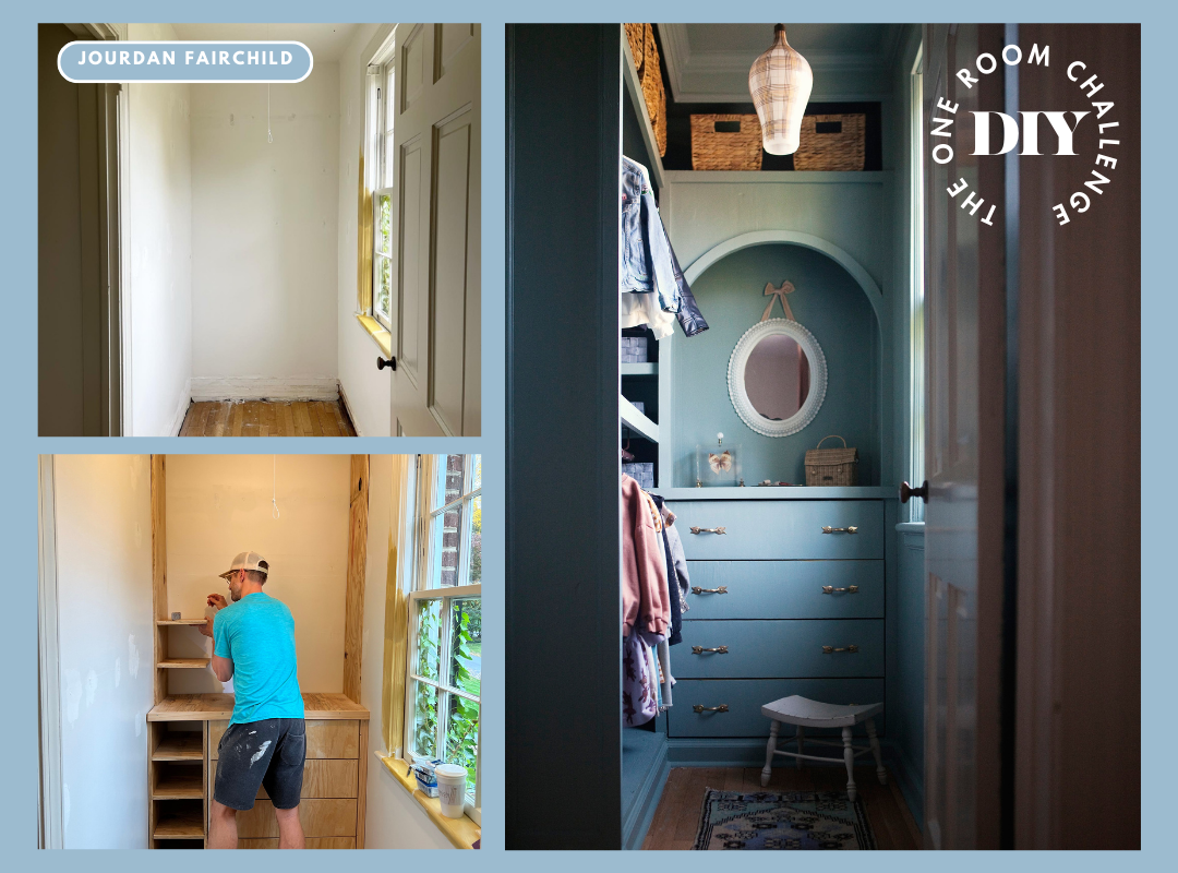 DIY: How a Husband & Wife Duo Created These Dreamy Closet Built-Ins ...