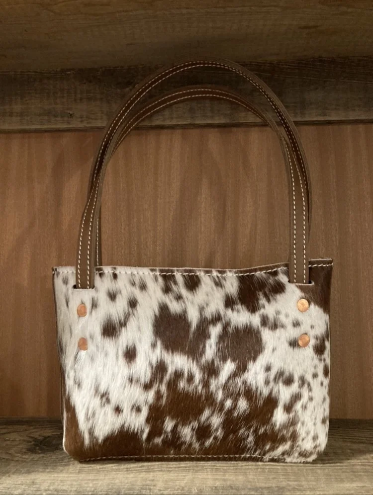 Speckled Hair Country Classic Two Dot Purse.jpeg