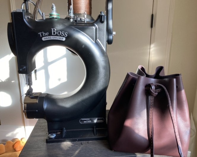 Boss Sewing Machine Bucket Bag .jpeg