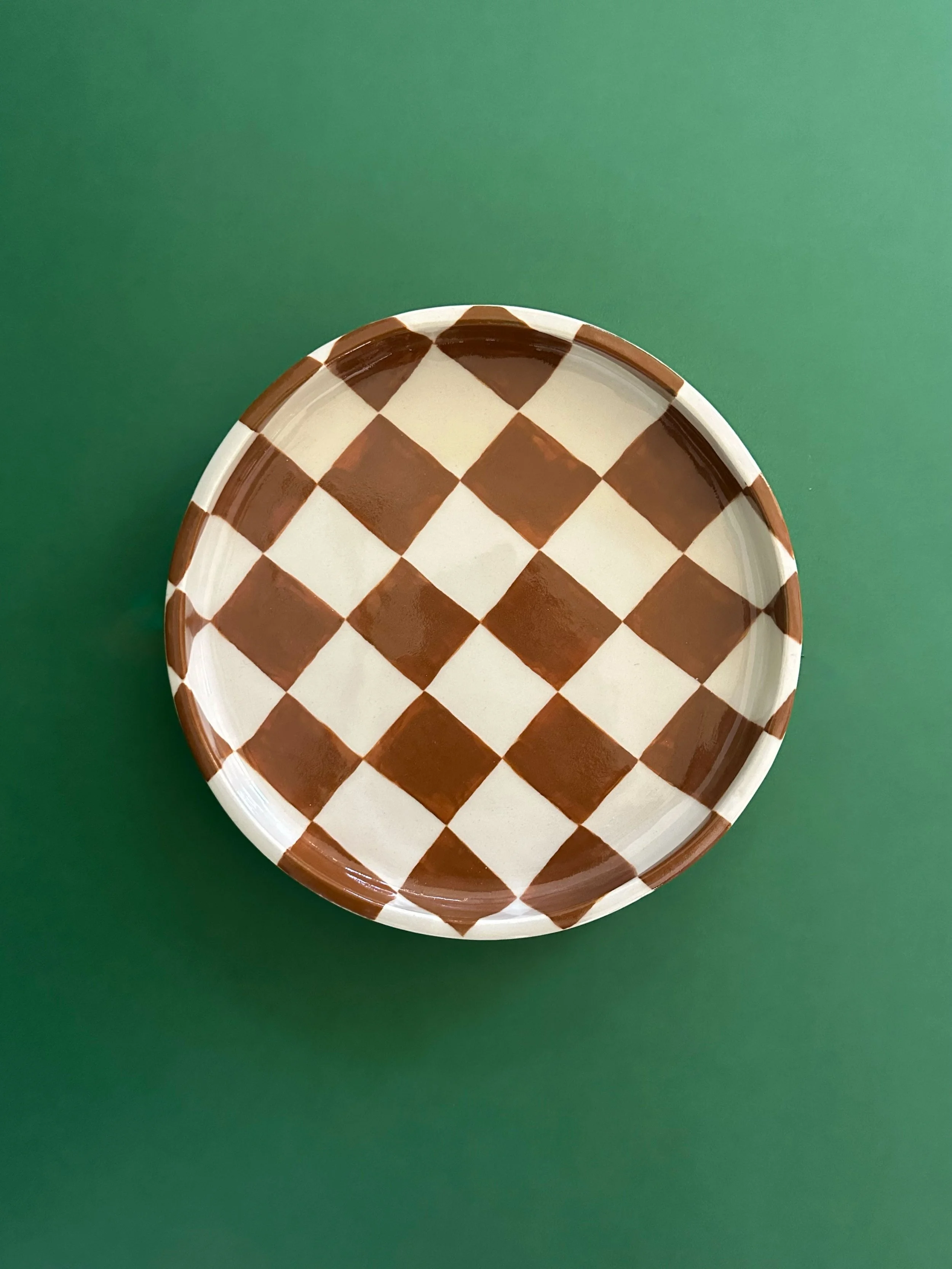 Serving Plate / Chocolate Check