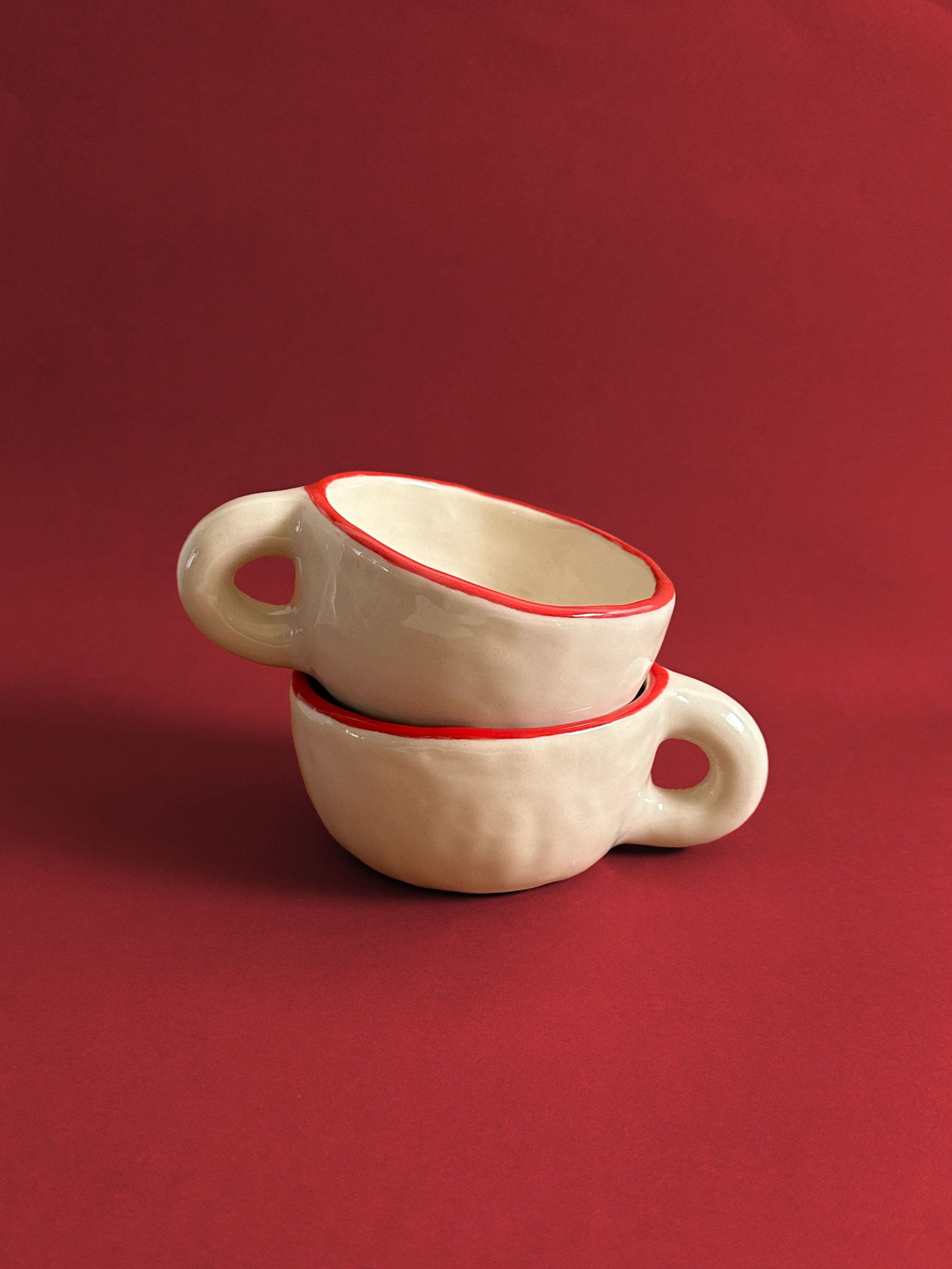 Bubble Mug / Ruby Edge