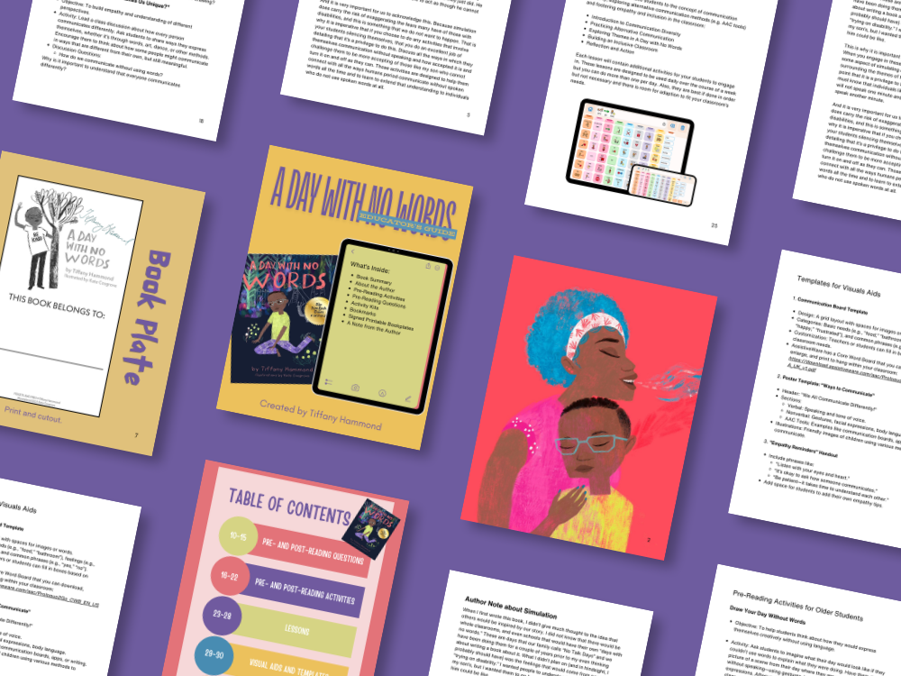 A Day with No Words: Educator’s Guide