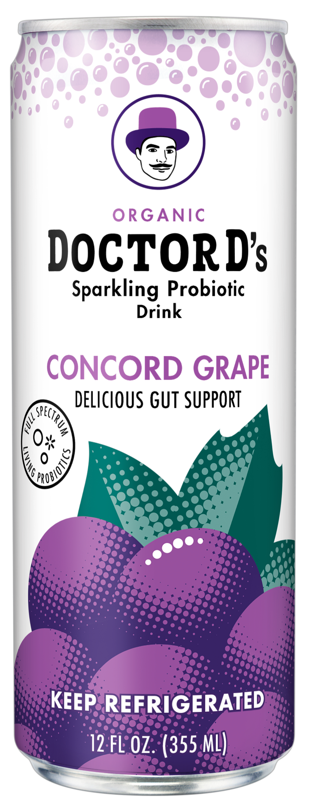 Doctor D's Sparkling Probiotic Drink