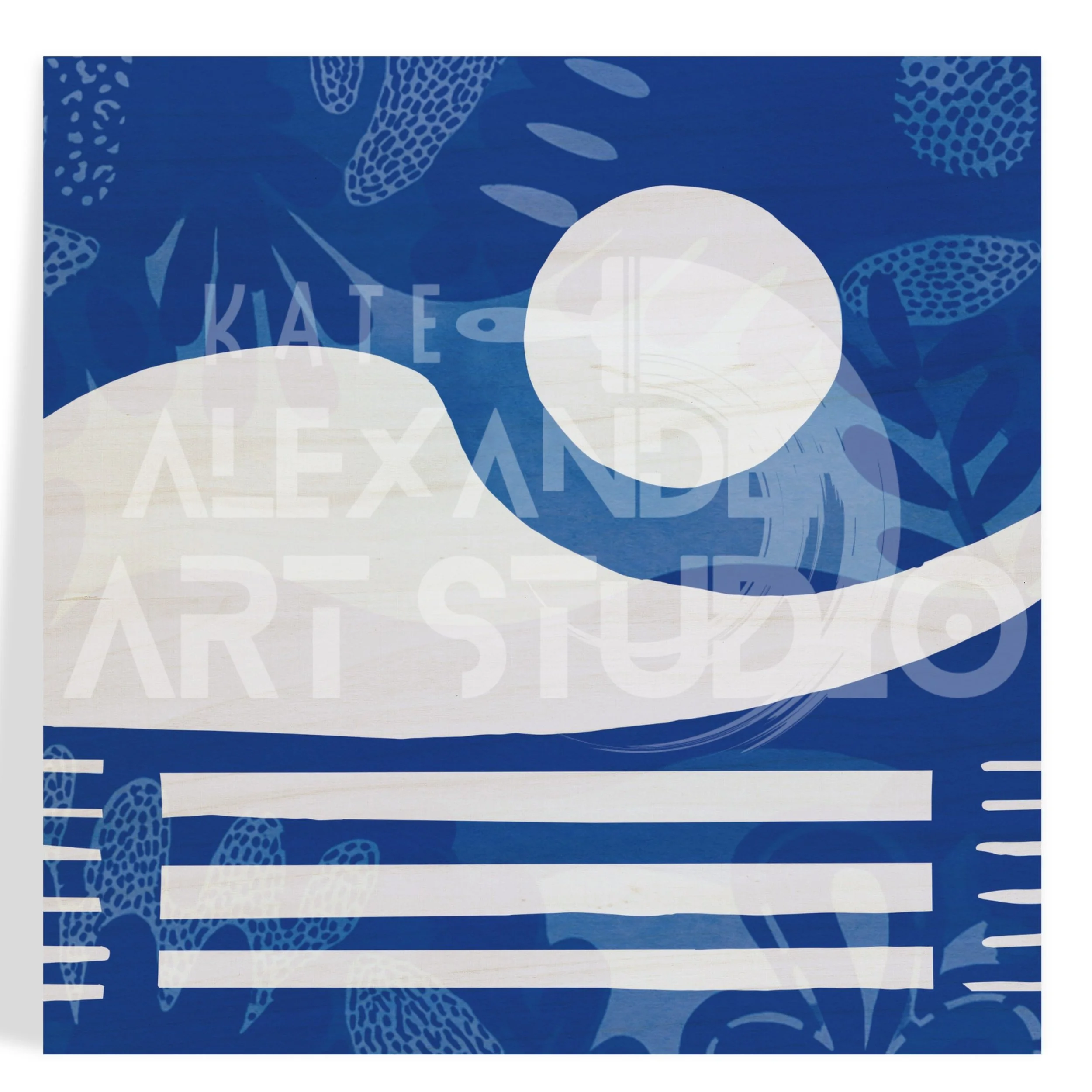 Beach Tones - Basking - Wood Panel