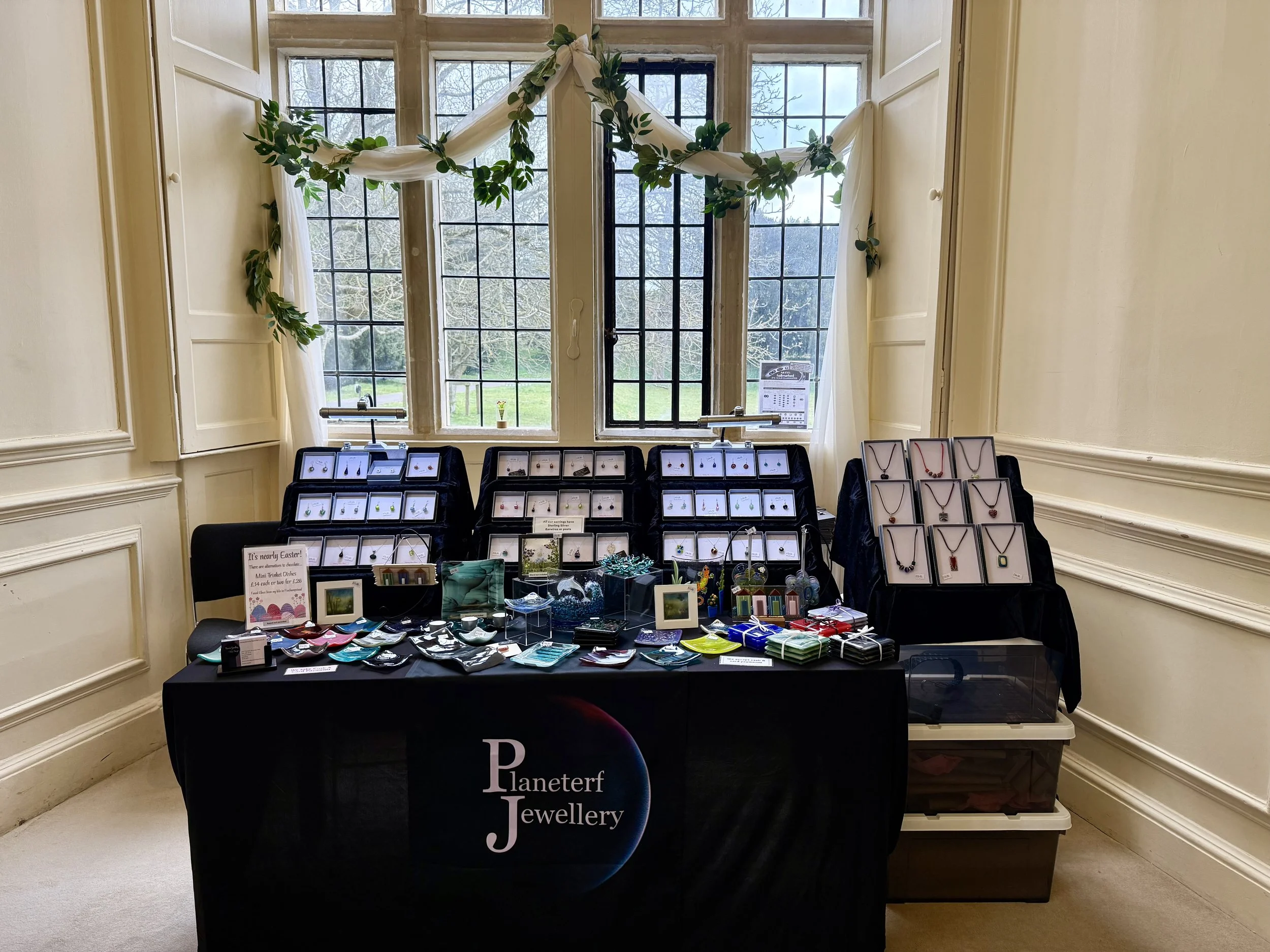 The Artisan Fair at Shaw House in Newbury 13th April 2025. A beautiful grade I listed building.