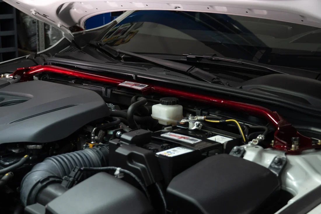2019+ Mazda 3 Front Strut Tower Bar - LP Custom Fab — DRTuned Racing