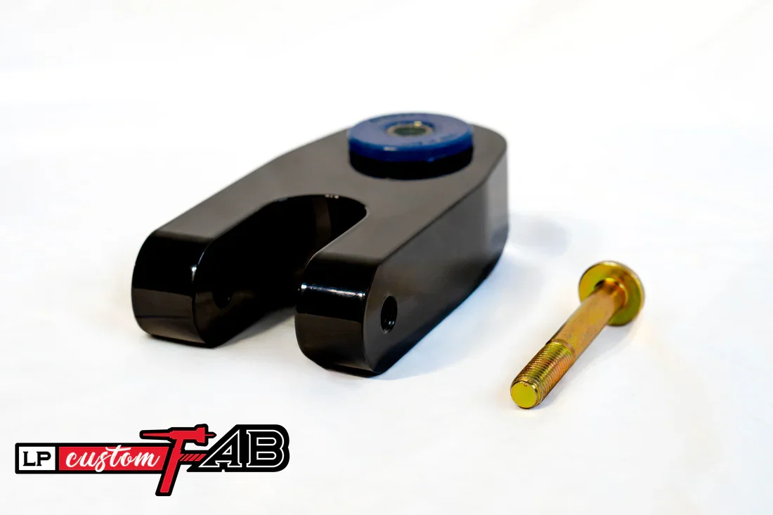 LPCustomFab Aluminum Engine Mount Blk.webp