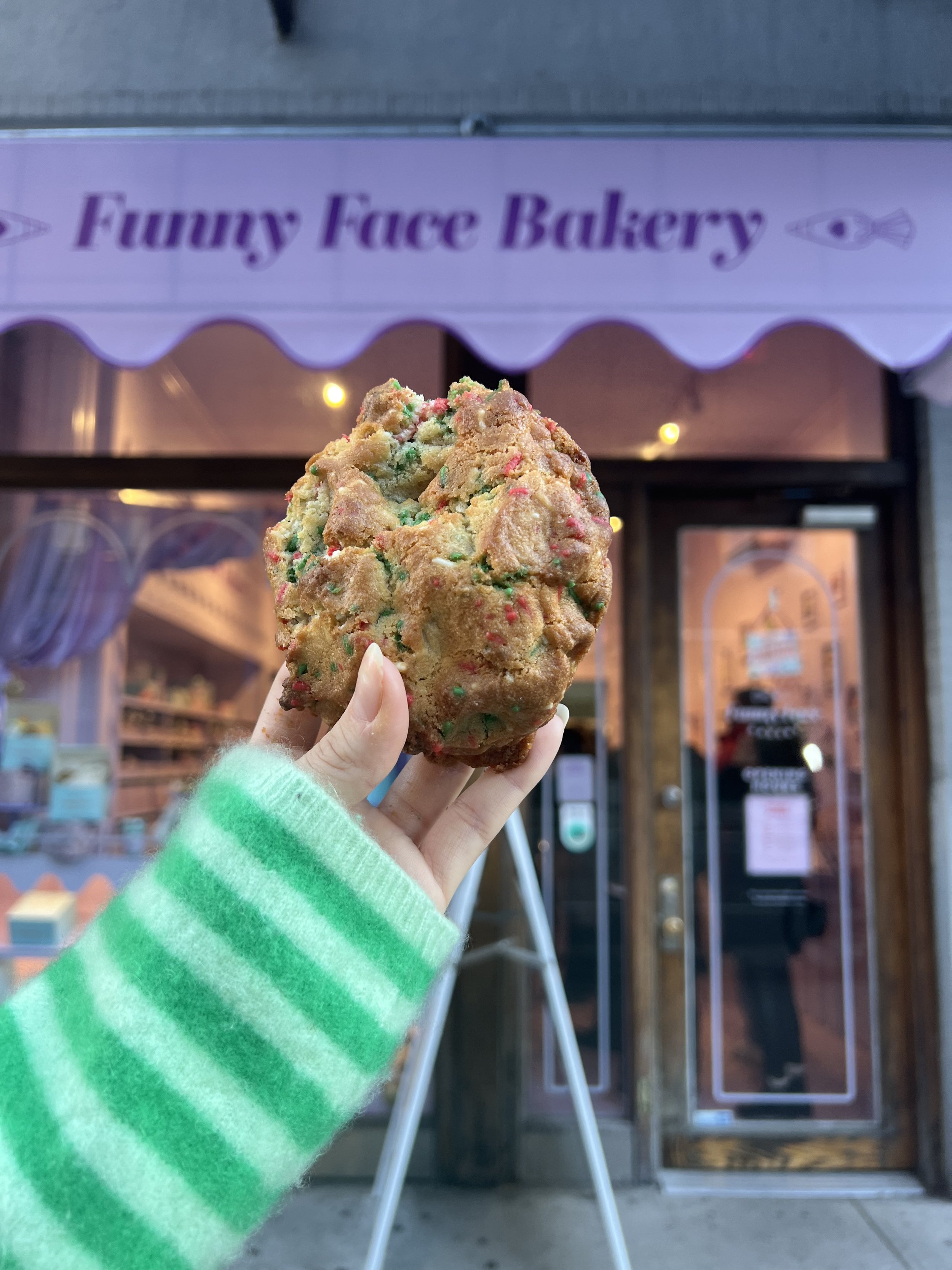birthday cake cookie from funny face bakery — chasedobber birthday cake cookie from funny face bakery — chasedobber