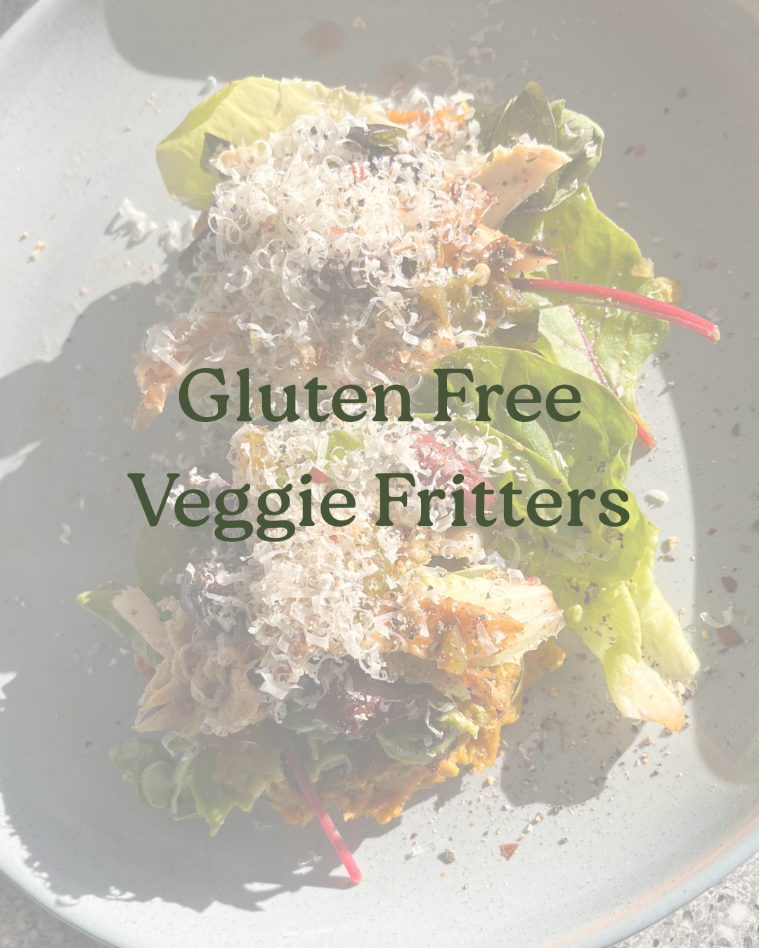 Gluten Free Veggie Fritters Recipe