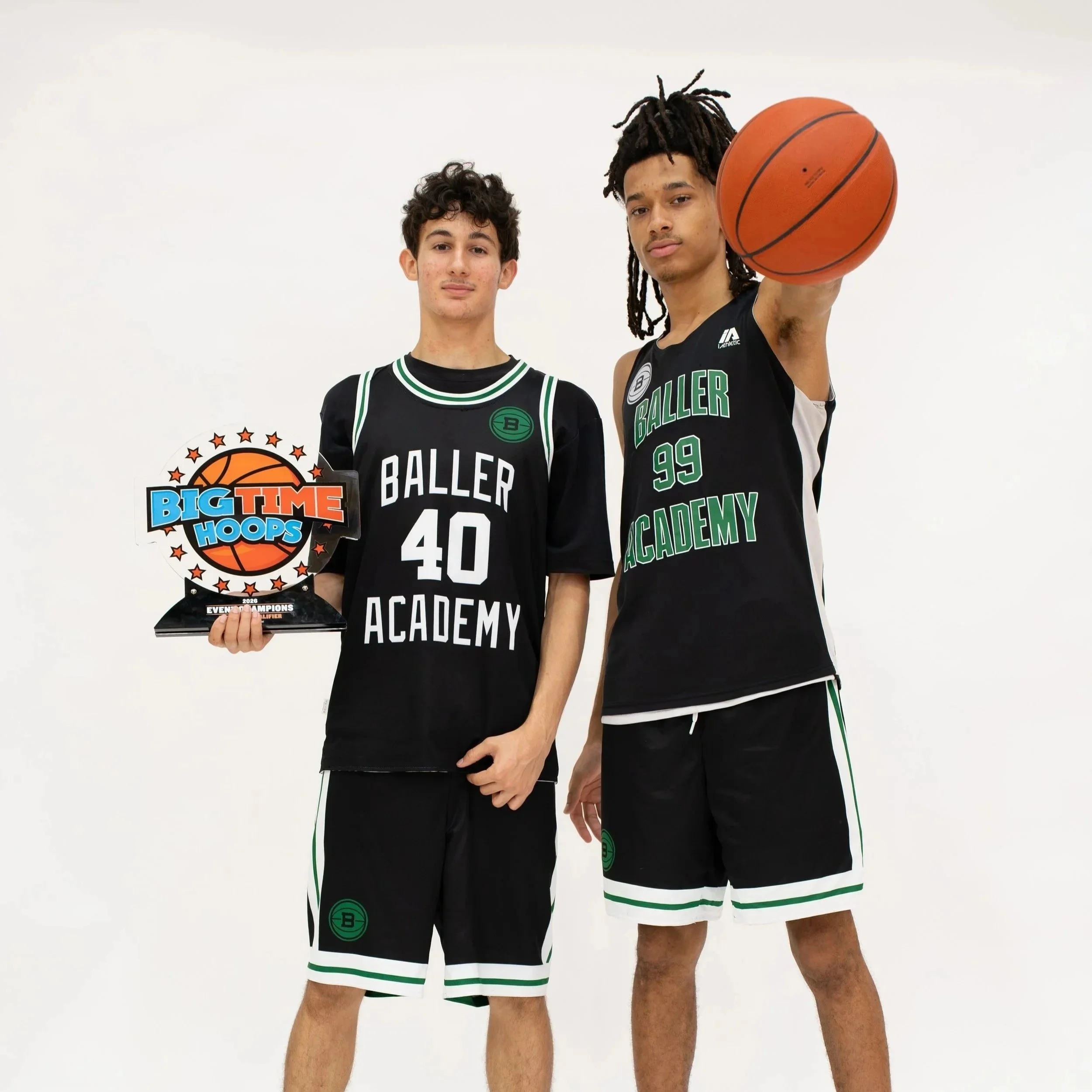 Hudson Hooks and Oli Glanavic - Big Time Hoops winner