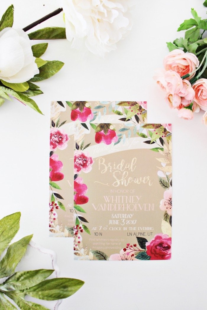 Bridal Shower Invitations by Basic Invite