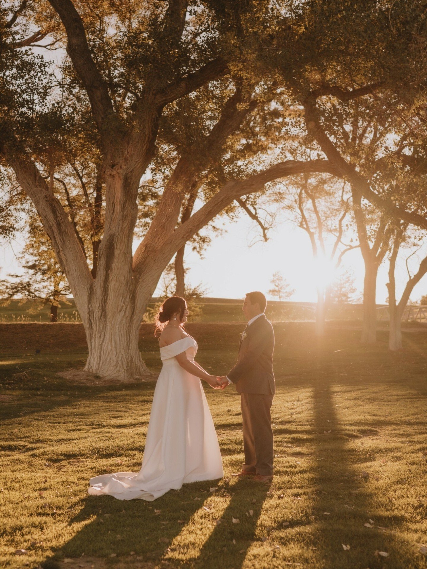 It's not *all* about the sunset photos 🤫

I always recommend sneaking away from the reception for sunset photos! It's obviously the perfect time for getting those golden sunset portraits, BUT it's also a great time for you and your new spouse to get