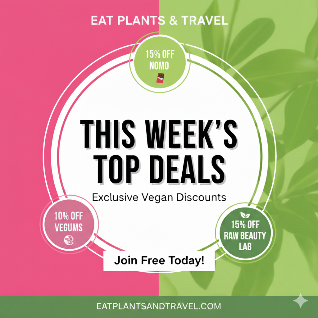 Discover This Week's Top Vegan Deals: Exclusive Discounts from NOMO, Vegums, and Raw Beauty Lab