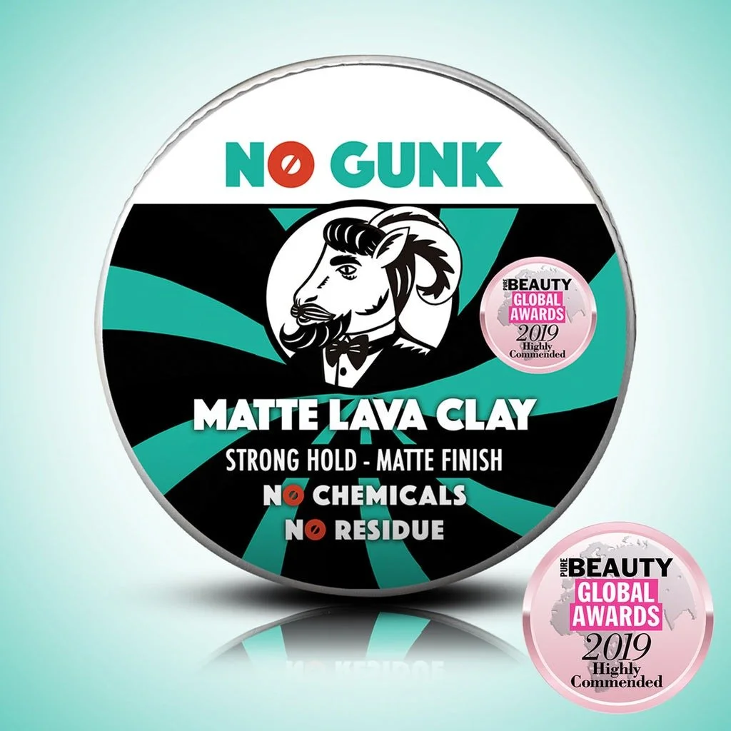 NO GUNK: All-Natural Hair Care for Men Who Hate Fuss & Chemicals