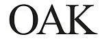 The word 'OAK' in black uppercase letters.