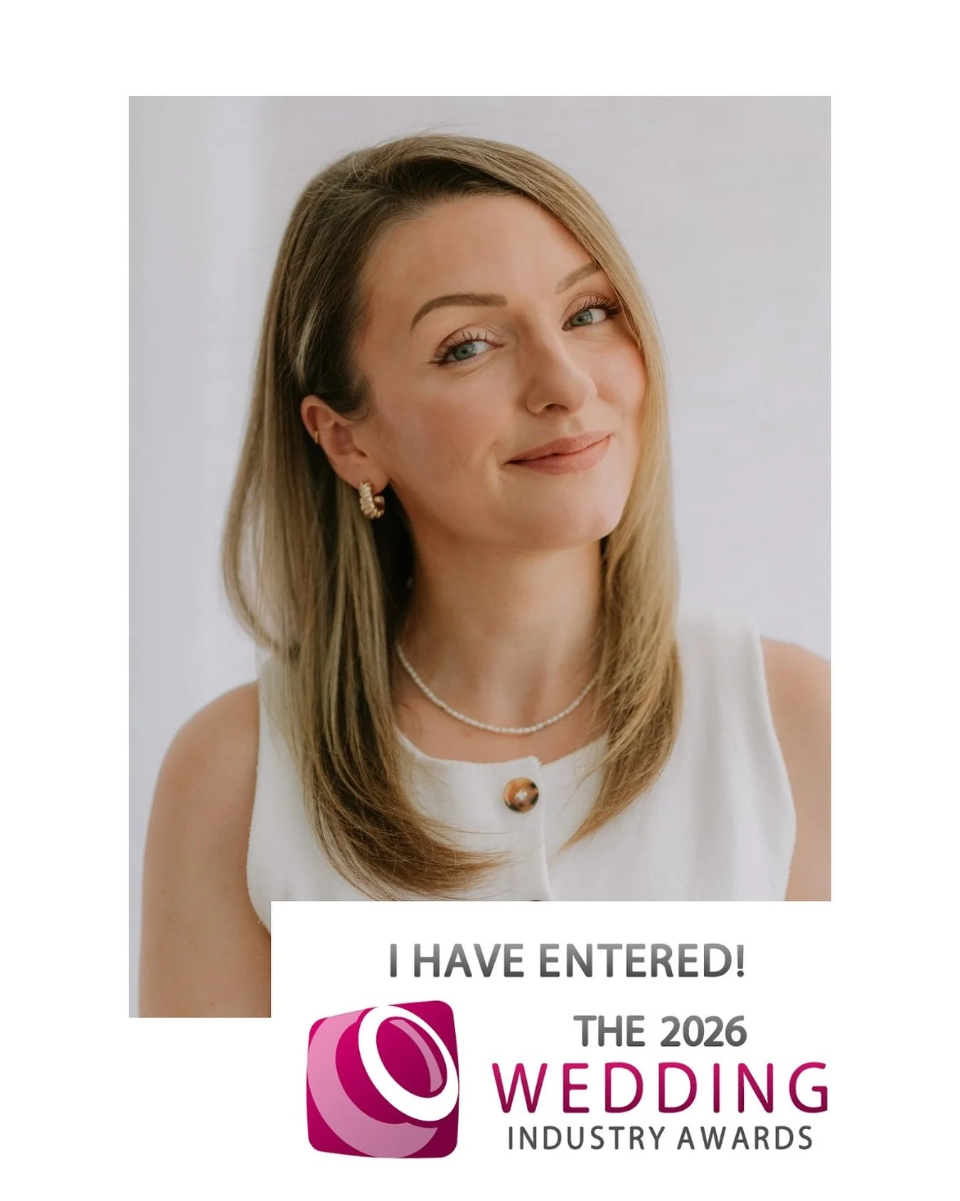 I&rsquo;ve done something a little out of character, I&rsquo;ve entered The Wedding Industry Awards ✨

This is the first time I&rsquo;ve ever put myself forward for something like this and I&rsquo;ll be honest, it feels a little outside my comfort zo