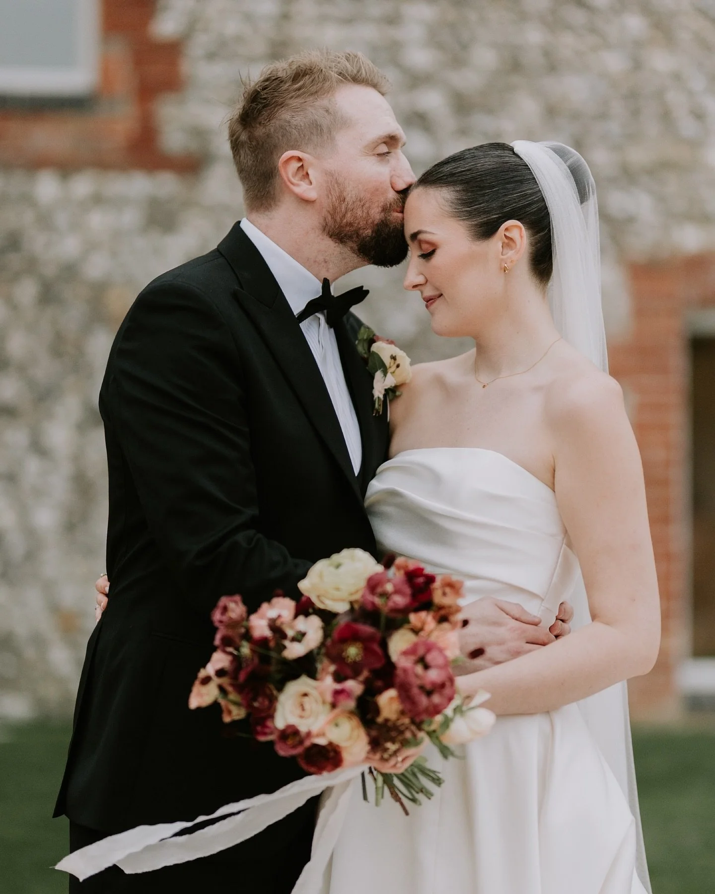About yesterday ✨
The wonderful wedding of Becky &amp; Connor at Farbridge. Truly spectacular and a pleasure to capture 🤍
.
.
Suppliers//
Photographer: @charleighvictoriaphotography 
Dress: @milanovaofficial 
Florist: @poppywildfloral 
Hair: @suzann