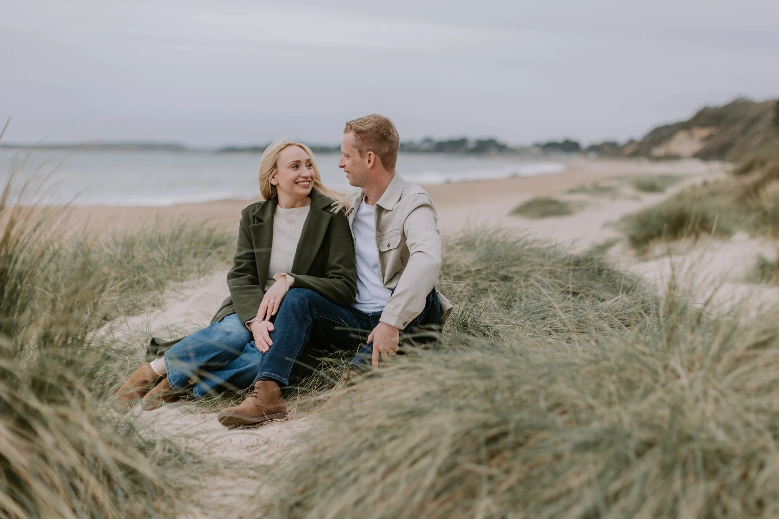 A Blustery Engagement Shoot at Highcliffe Castle, Dorset!