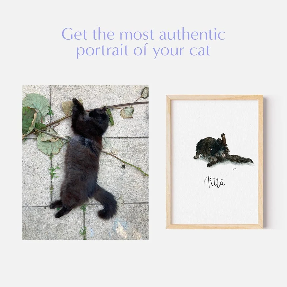 CUSTOM CAT PORTRAIT
