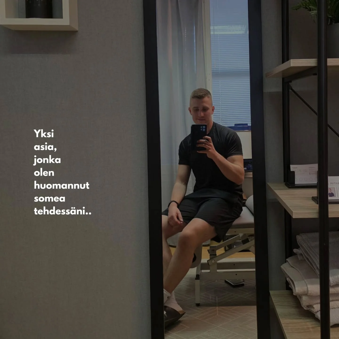 Asia, jonka olen huomannut... ➡️

Kaikki eiv&auml;t j&auml;&auml;.
Ja se on ok.

Keskity niihin, jotka pysyv&auml;t. 💚

Ja jos s&auml; oot pysynyt t&auml;&auml;ll&auml;, niin kiitos!🫶
.
.
.
.
.
#mieli
#hyvinvointi
#treeni #miete #ajatuksia