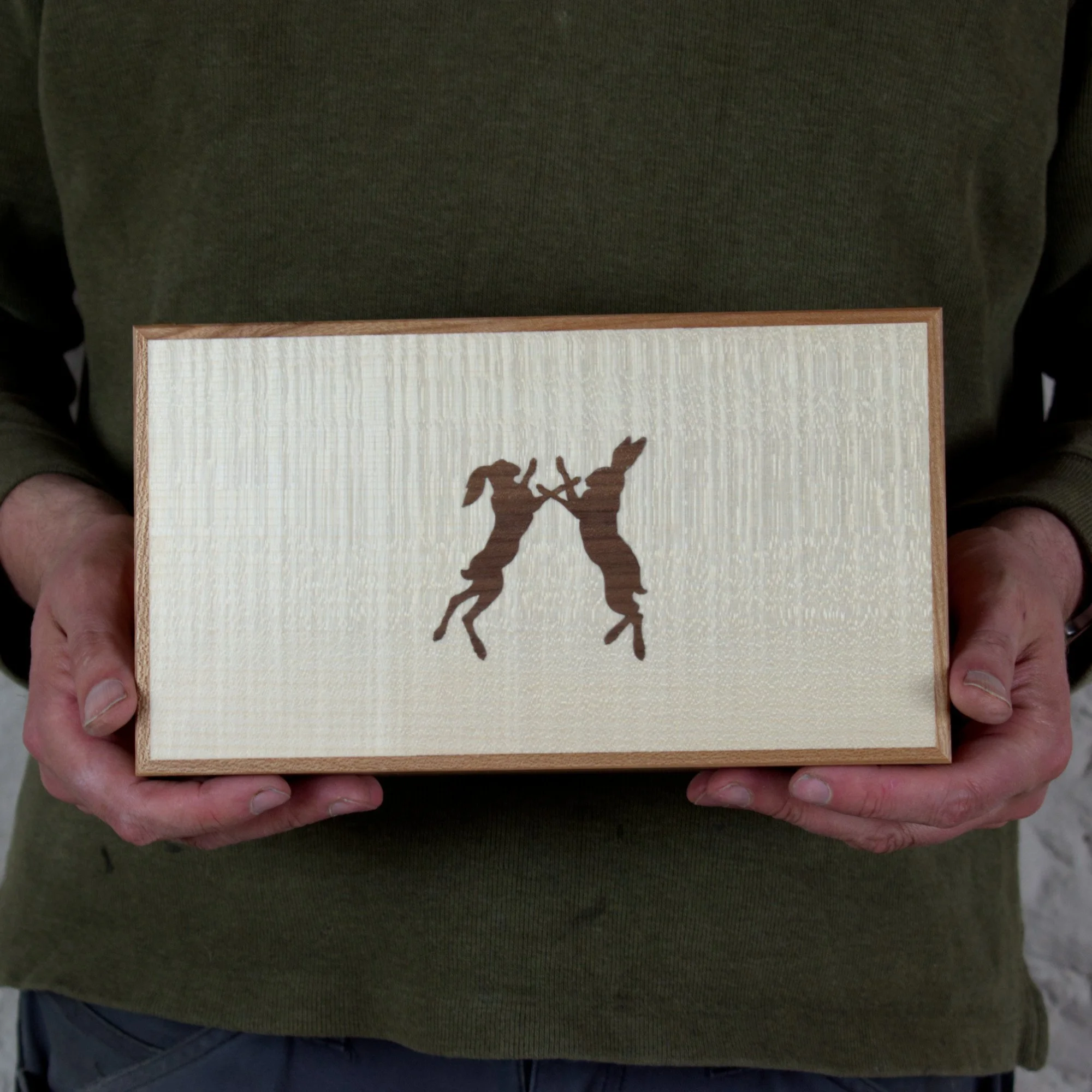 Boxing Hares Jewellery | Keepsake Box