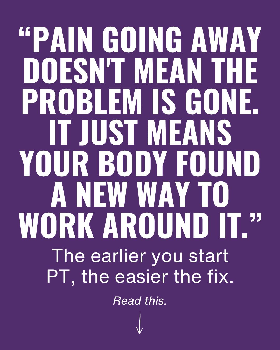 Waiting It Out Won’t Work: Why Doing Nothing Can Make Your Injury Worse