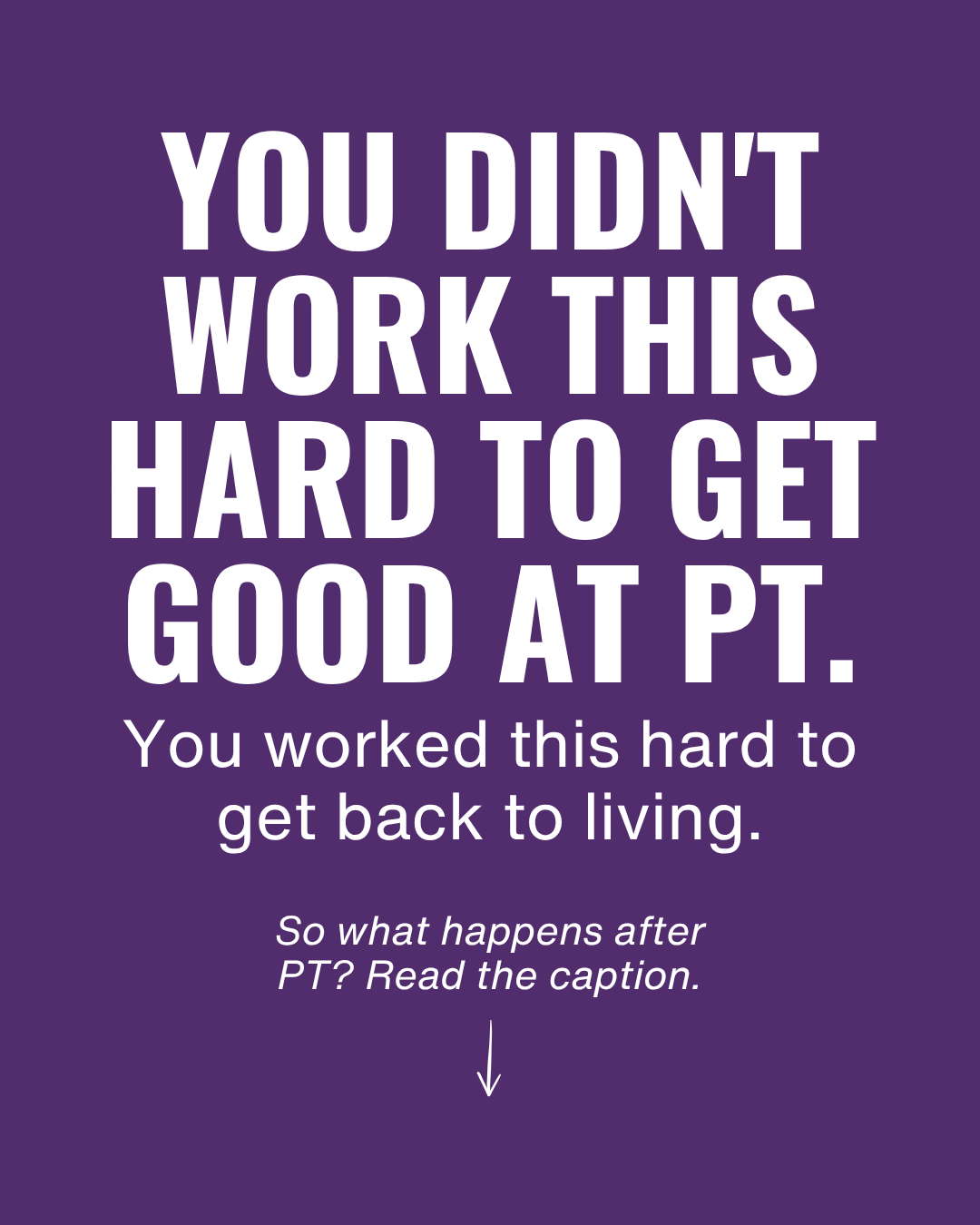 You Finished PT. Now What? How to Keep Your Injury From Making a Comeback