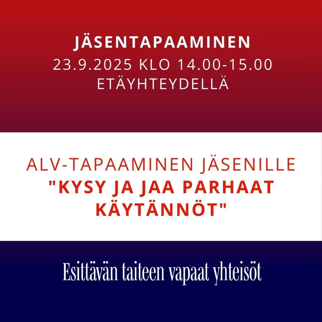 Jäsentapaaminen: Kysy ja jaa parhaat ALV-käytännöt (etä)