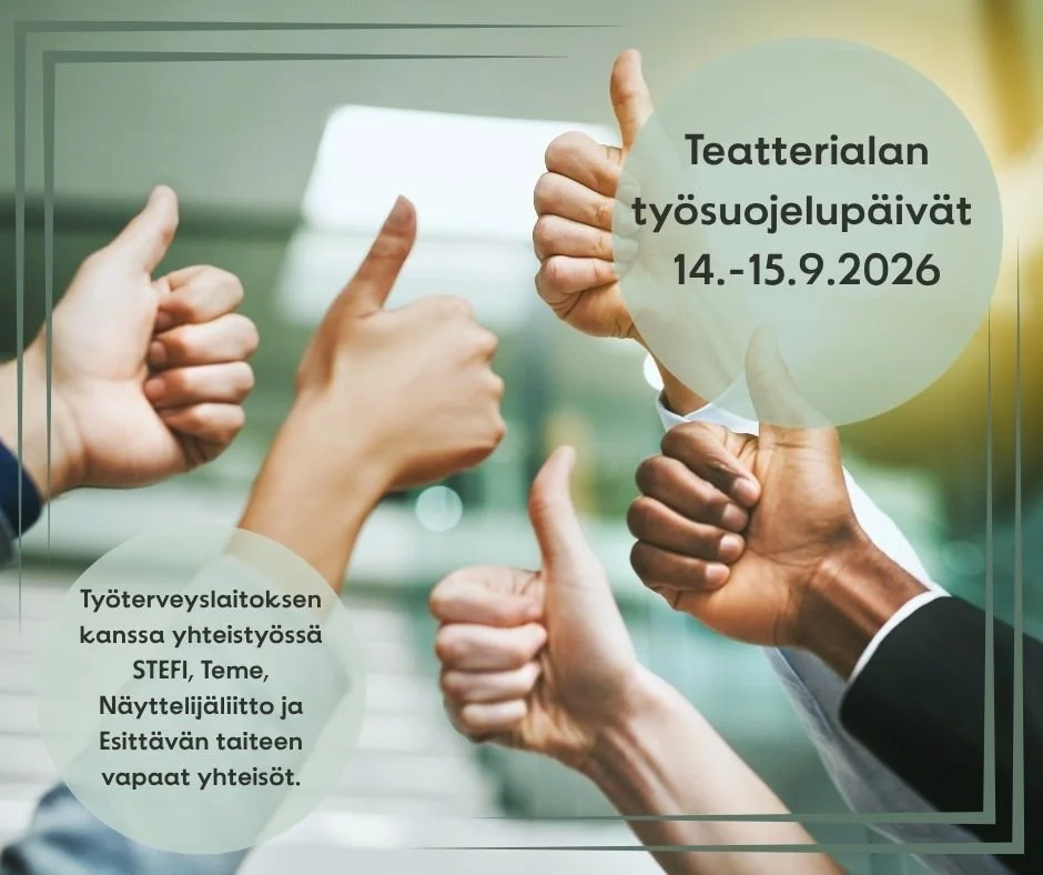 Teatterialan työsuojelupäivät