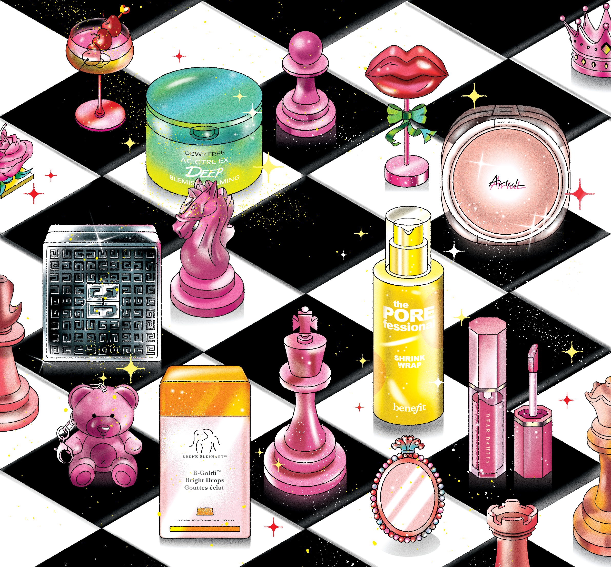 얼루어 Allure Magazine Illustration