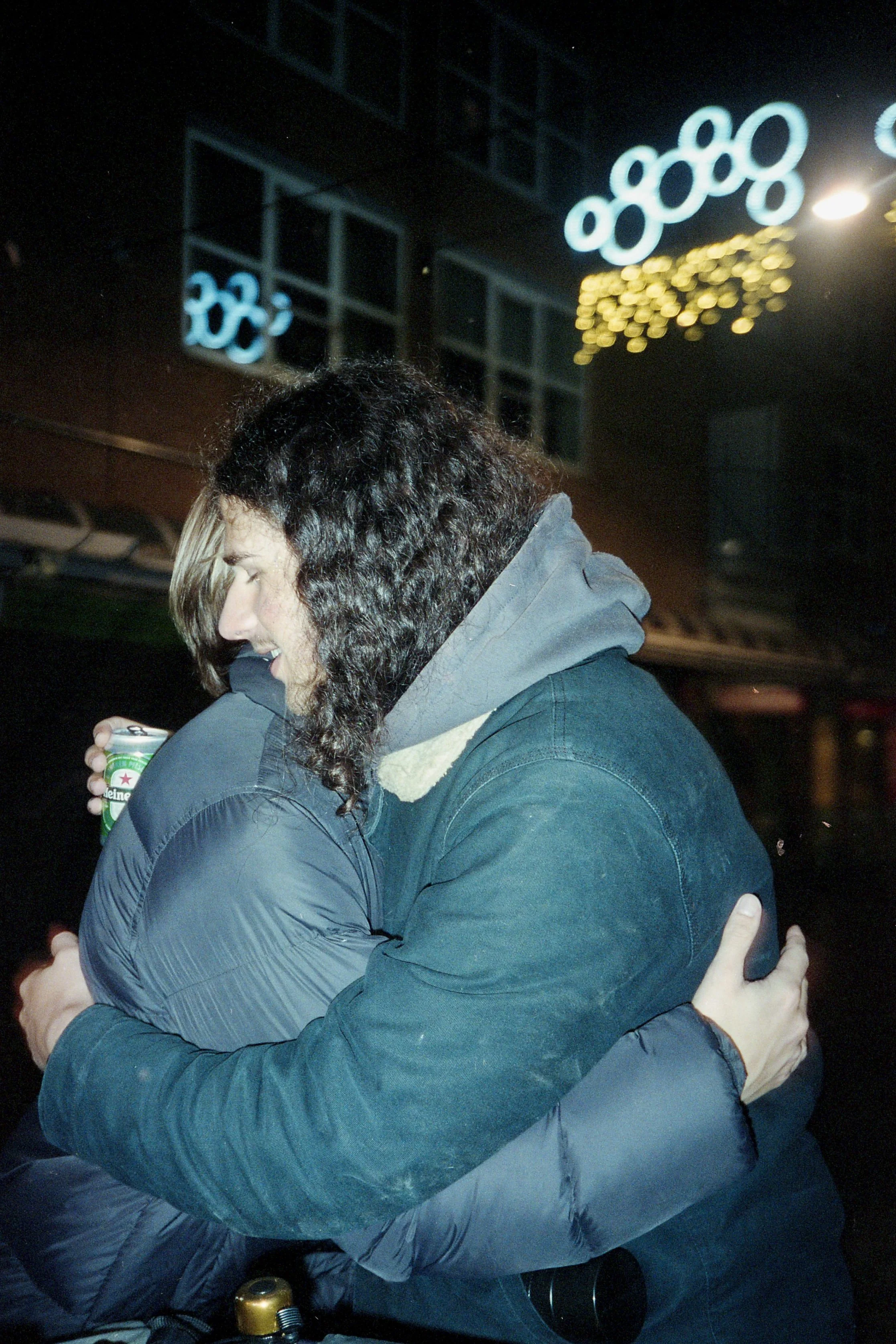 Marnix and Mehran hugging (2019)