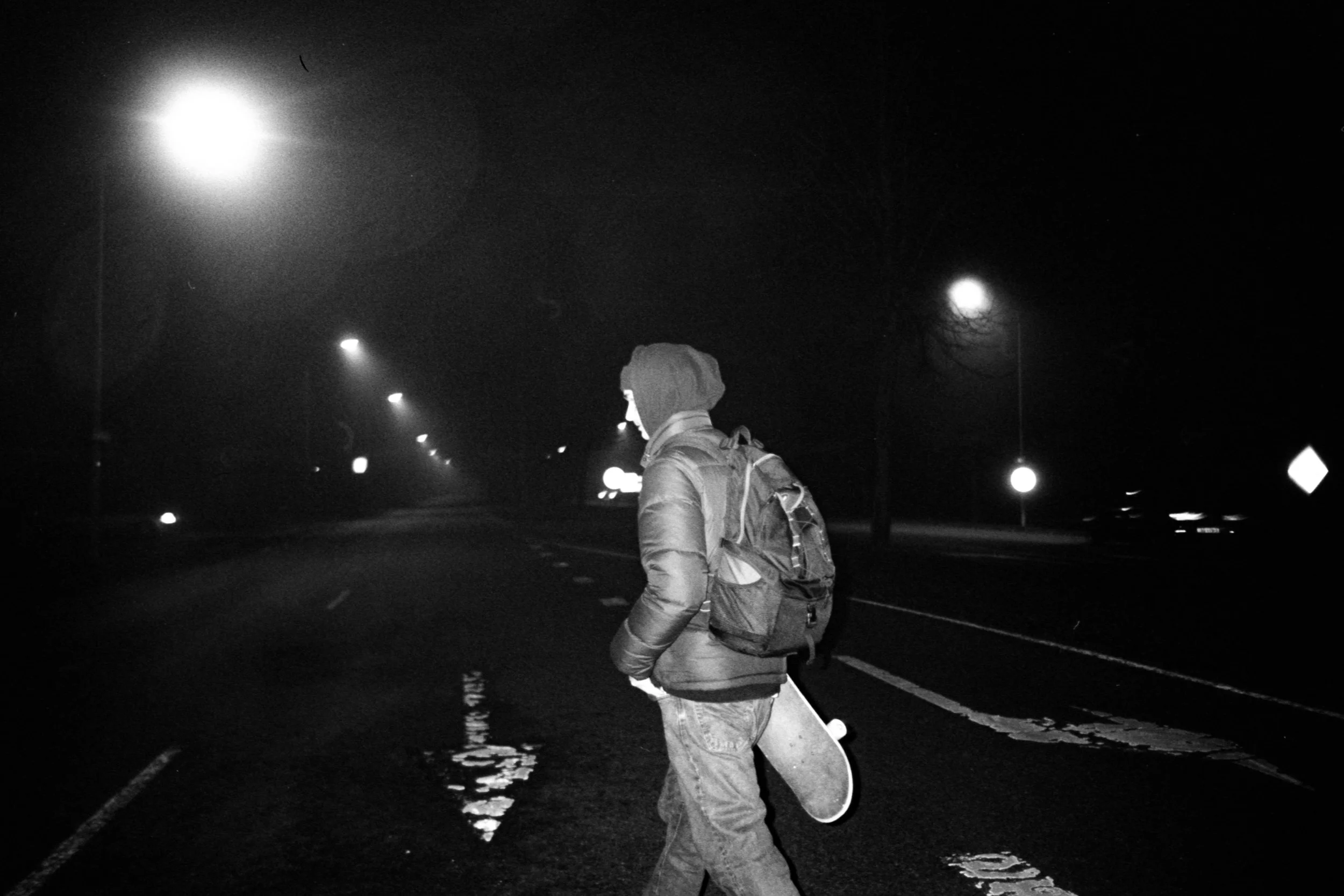 Marnix crossing the road (2020)