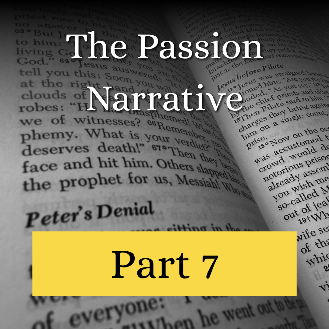 Passion Narrative Session 7 Audio