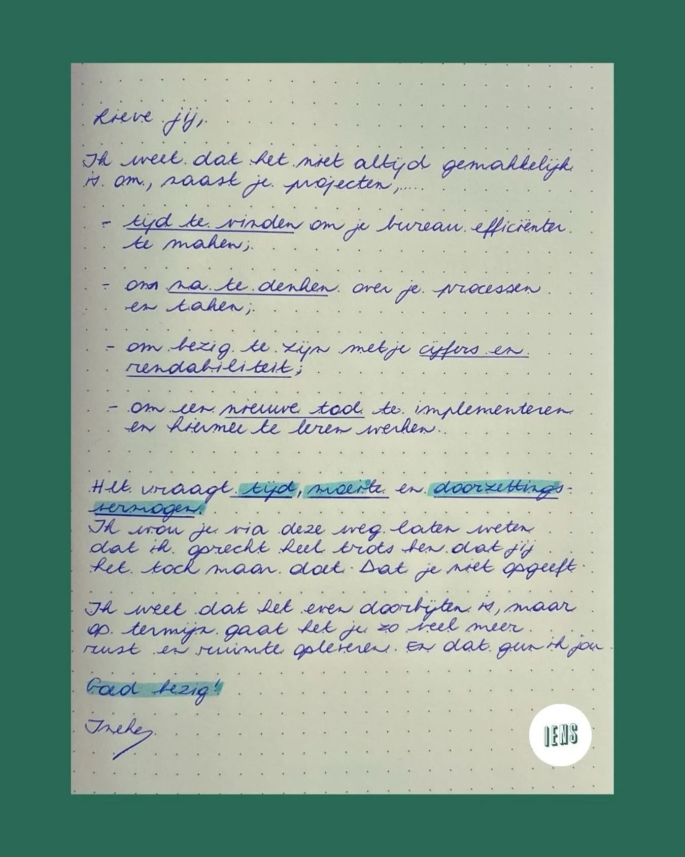Misschien ben jij dit weekend naar de winkel geweest en heb je een kleine attentie gekregen voor de &lsquo;Dag van de klant&rsquo;.

🙈 Een kleine bekentenis: ik ben heel slecht in het onthouden van die &lsquo;belangrijke&rsquo; datums. Dat staat nie