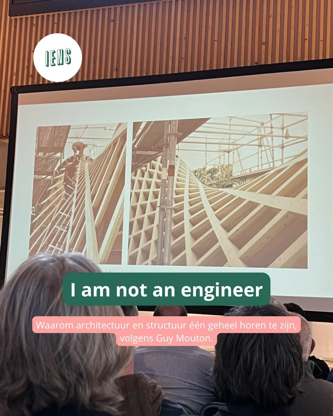 &ldquo;I am not an engineer.&rdquo;

Vertelde Guy Mouton gisteren op de lezing georganiseerd door @archipelvzw .

Hiermee wilde hij duidelijk maken dat hij geen ingenieur is die pas op het einde van de rit langskomt om de stabiliteit te berekenen en 