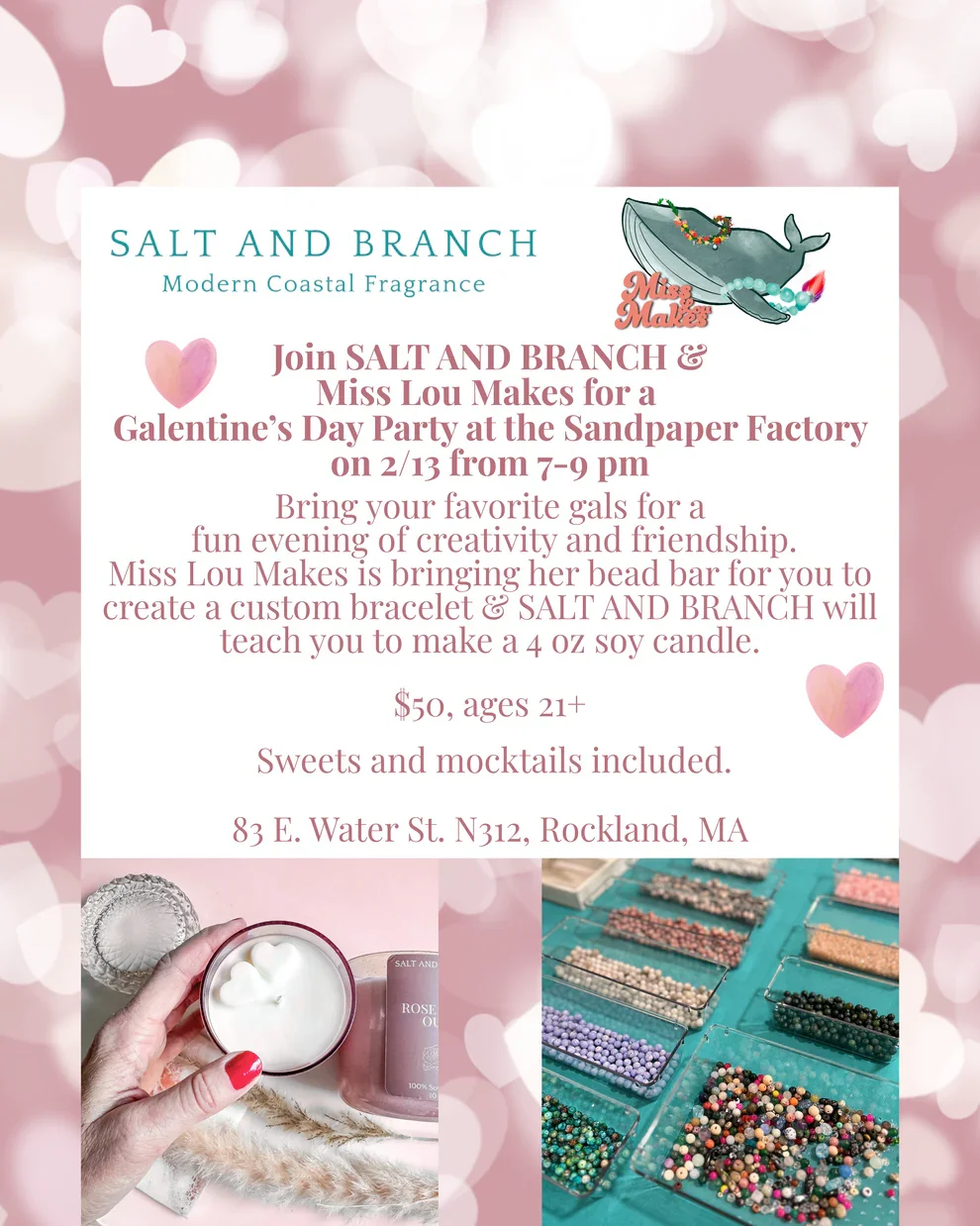 Candle and Bracelet Making!