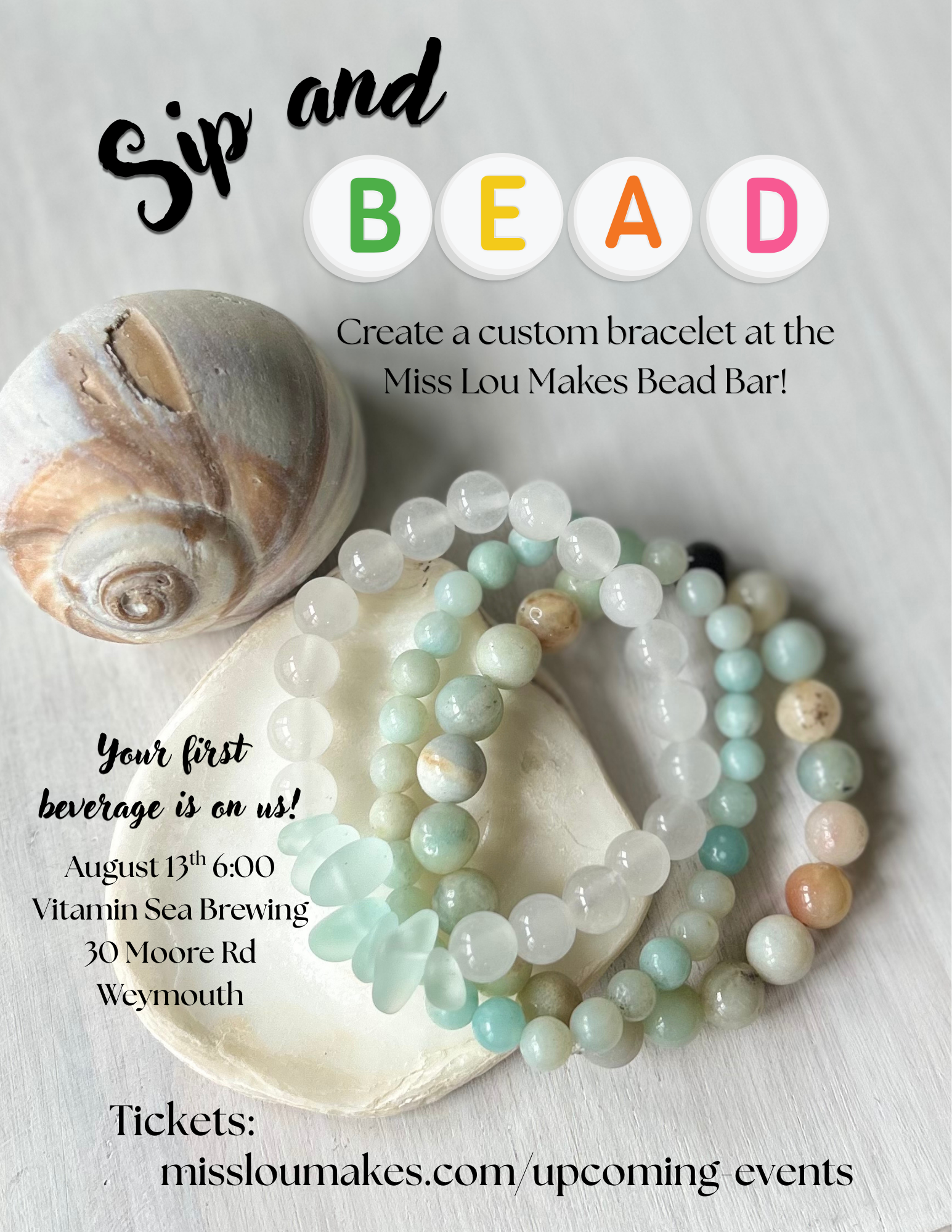 Bracelet Class at Vitamin Sea