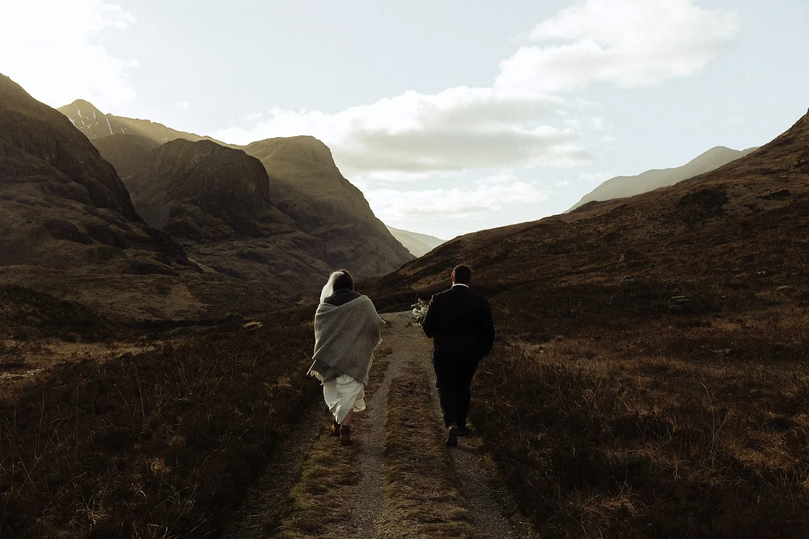 A Late Winter Elopement in the Mountains of Glencoe