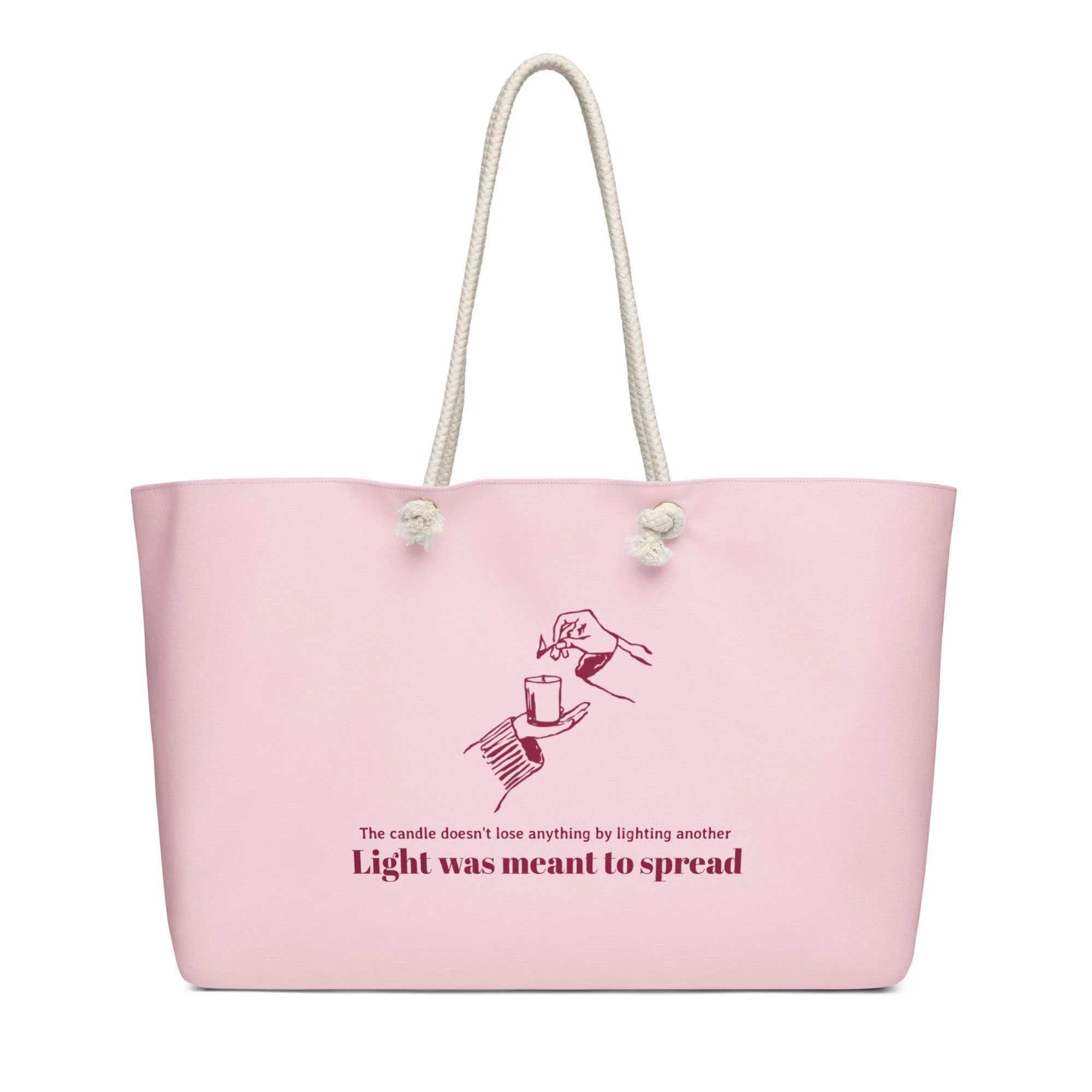Spread Light weekender bag