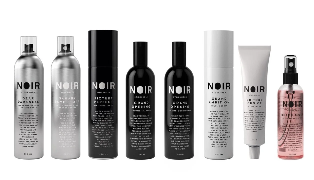 NOIR STOCKHOLM: stylish Hair Care