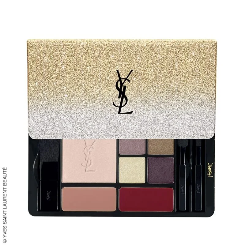 YSL Sparkle Clash Holiday Look