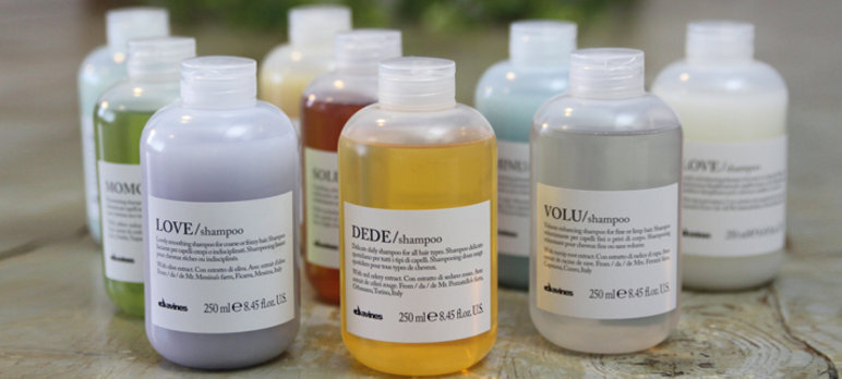 DAVINES: haarproducten in regenboogkleuren