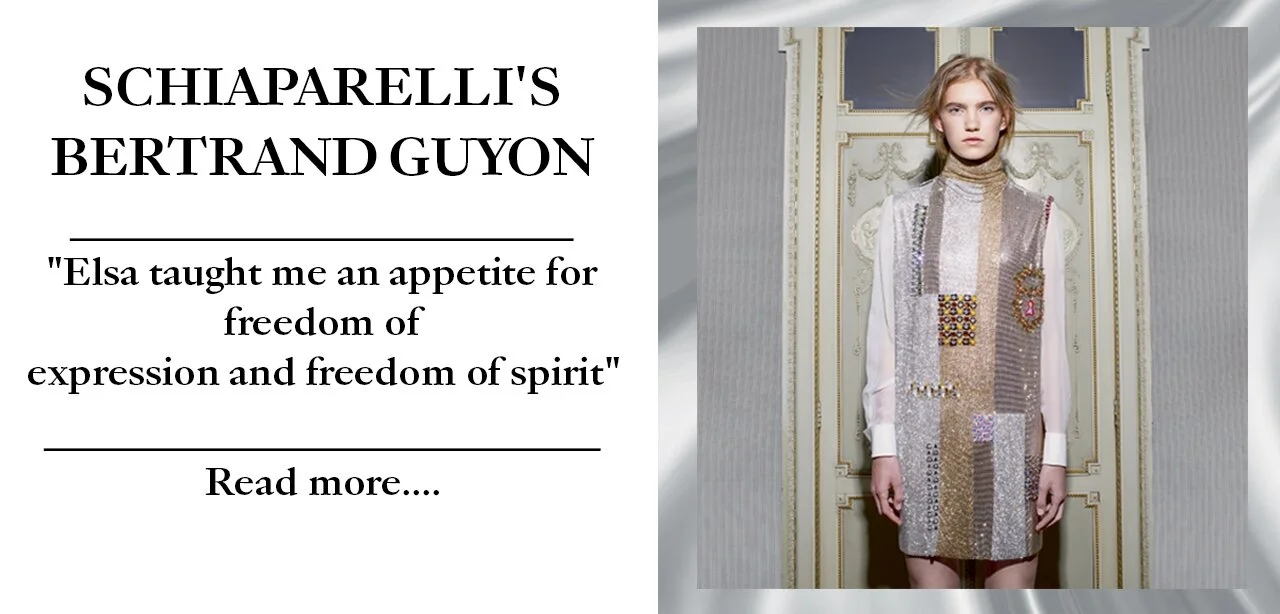 Bertrand Guyon: ‘I had never imagined working for Schiaparelli’