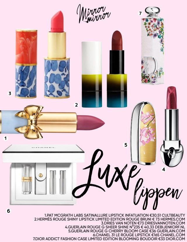 DE MEEST LUXE LIPSTICKS
