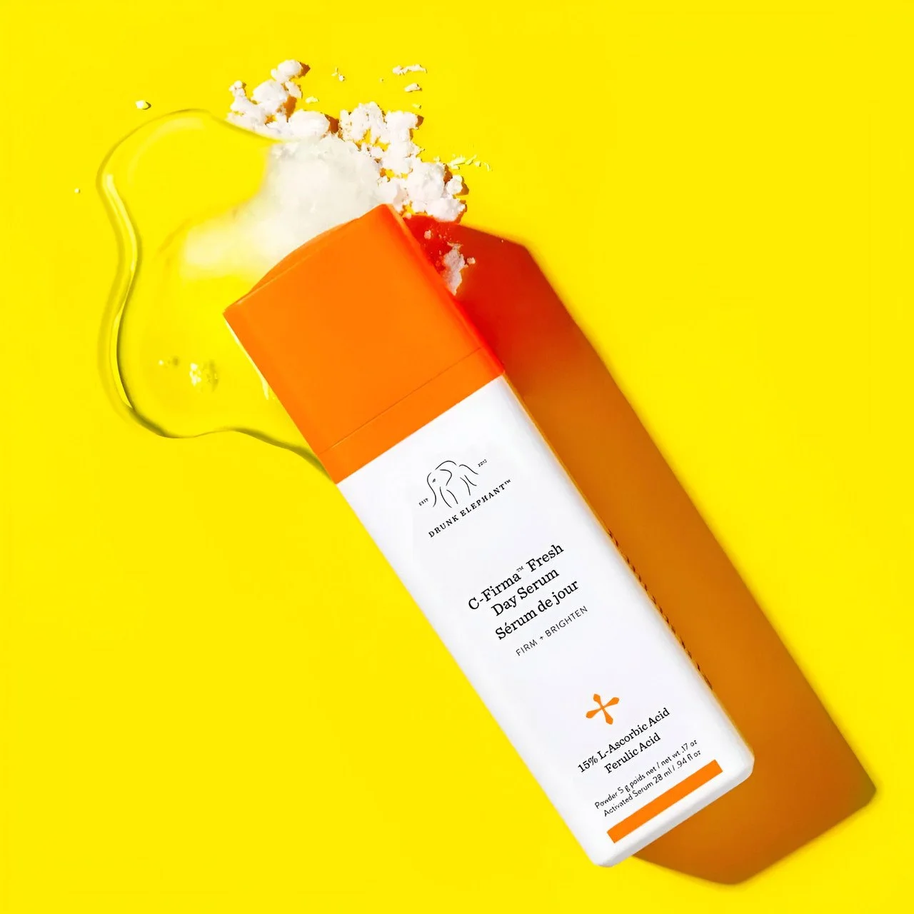 DRUNK ELEPHANT C-FIRMA FRESH DAY SERUM: VERS GEMENGD