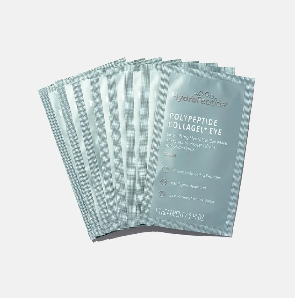HYDROPEPTIDE POLYPEPTIDE COLLAGEL EYE MASKS: SOS VOOR ONDER JE OGEN