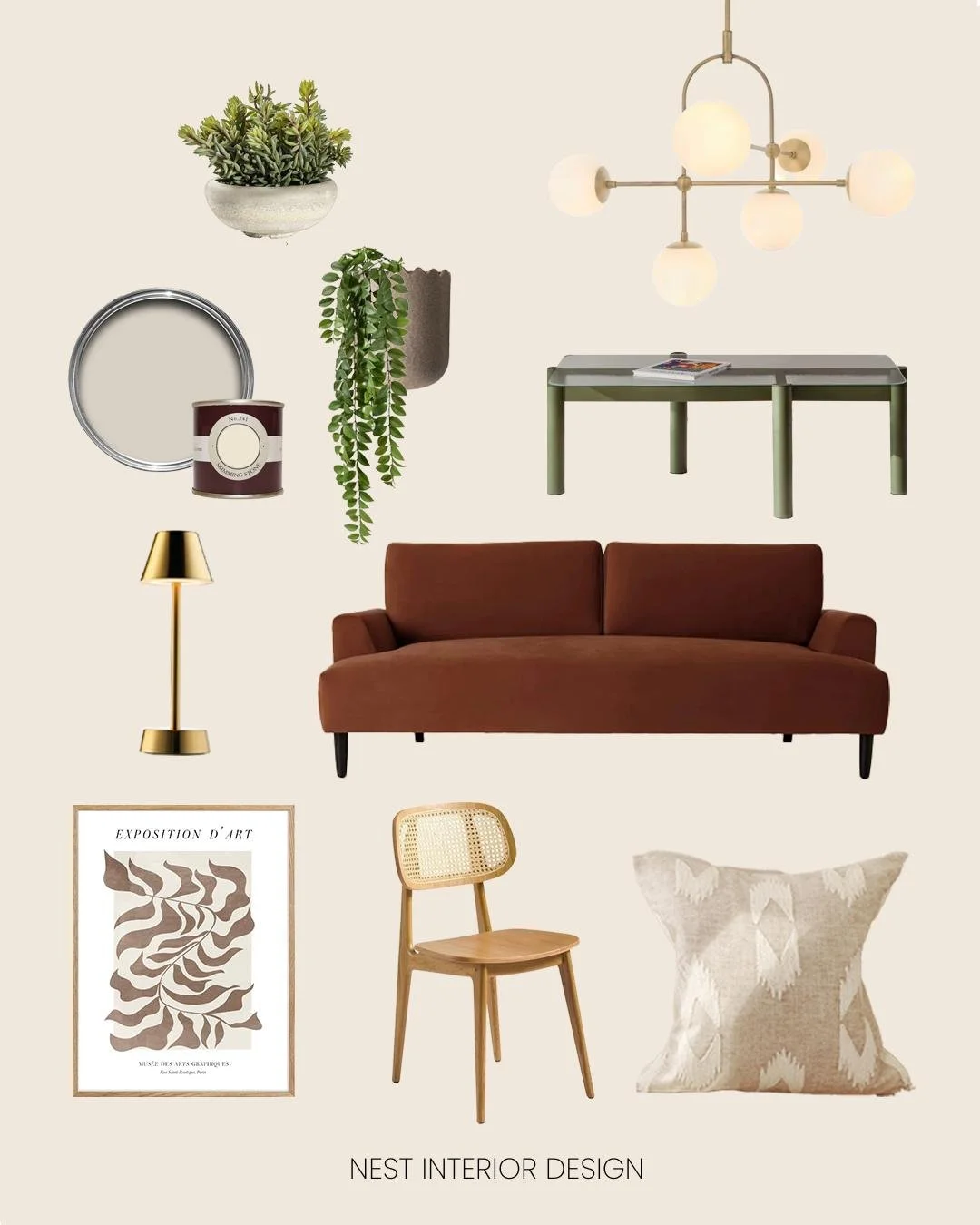 Love the feel of Fika&amp;Co? You can bring a little Nest design magic back home... ✨

✅ Neutral tones for calm
✅ Earthy colours to connect to nature
✅ Layered textures for comfort
✅ Soft diffused lighting for atmosphere

That&rsquo;s the recipe behi