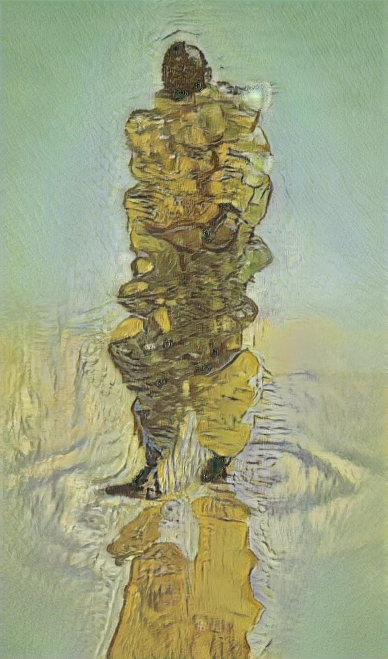 Output: AI Generated - Monet
