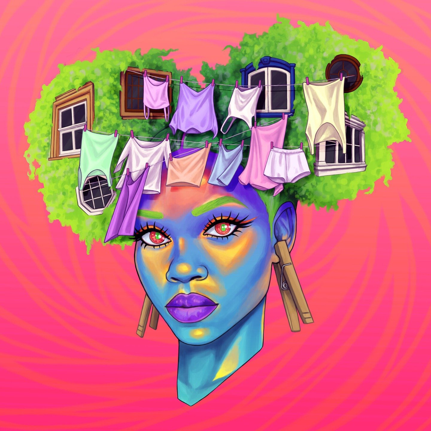 Digital Illustrations by @kokab.zd

Kokab Zohoori-Dossa is a Jamaican illustrator whose art feels like a quiet conversation between nature, memory, and imagination. Based between Kingston and New Zealand, she brings over a decade of freelance experie